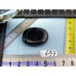 Tourmaline Noire Schorl mini pierre plate Q Extra 13g