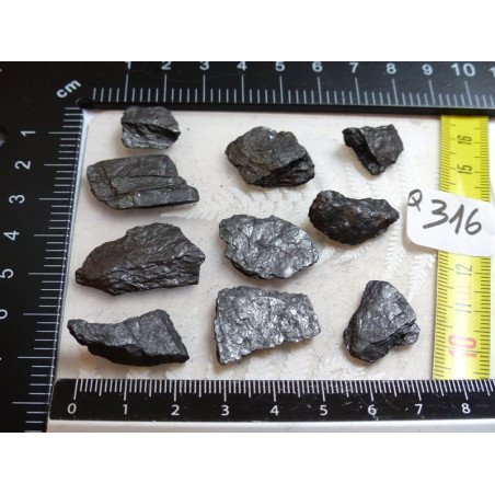 Graphite Lot de Pierres Brutes 15g | Minéraux Paubrasil