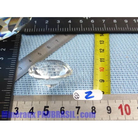 Cristal de Roche taille Diamant 19g Q Extra