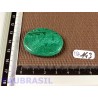 Malachite en pierre plate mini Q Extra 19gr