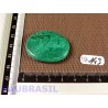 Malachite en pierre plate mini Q Extra 19gr