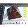 Pyramide en Porphyre Imperial 50mm base 110gr