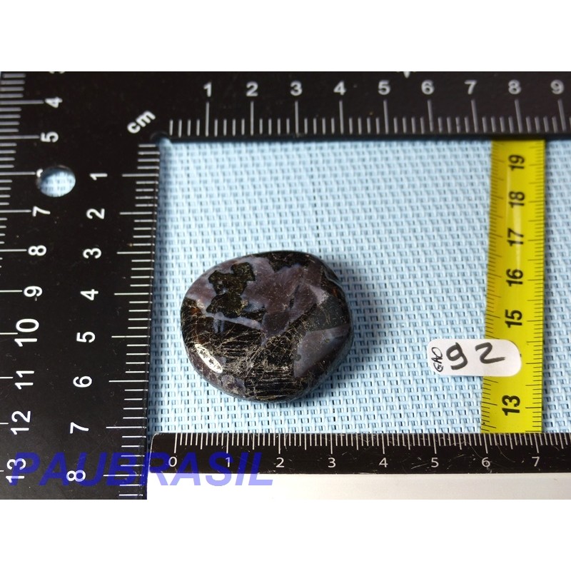 Gabbro Merlinite en pierre plate 25g