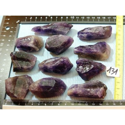 Amethyste Brésil Pierre Brute à l unité de 43 à 46 gr | Minéraux Paubrasil