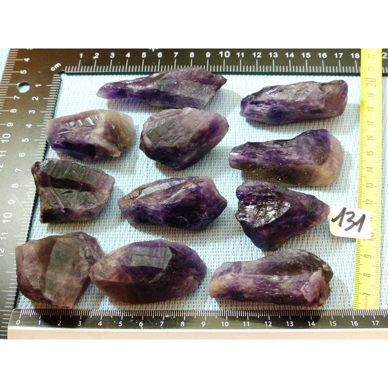 Amethyste Brésil Pierre Brute à l unité de 43 à 46 gr | Minéraux Paubrasil