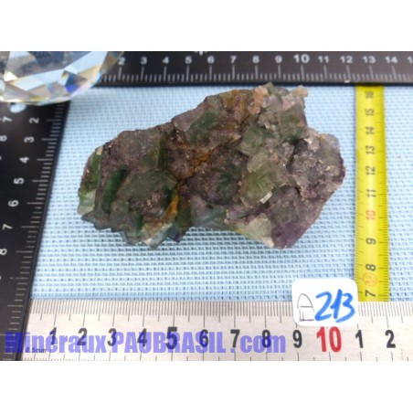 Fluorite multicolore Namibie Q Extra 271g