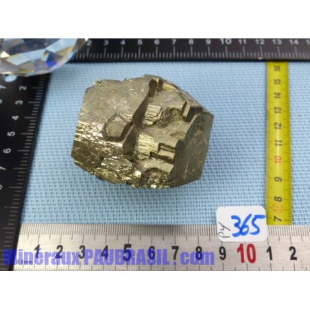 Pyrite cristallisée Q Extra pierre brute Espagne 415gr