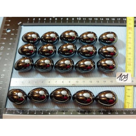 Hematite Oeuf de 3 cm environ à l unité de 38 à 40 gr | Minéraux Paubrasil