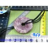 Donut Pi Lepidolite de 40 mm