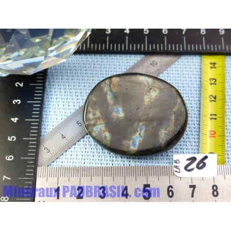 Labradorite galet plat 31gr Q EXTRA