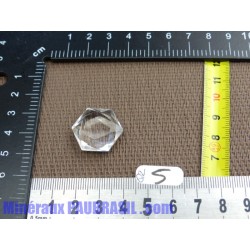 Sceau de Salomon en cristal de roche 5gr50 Q Extra