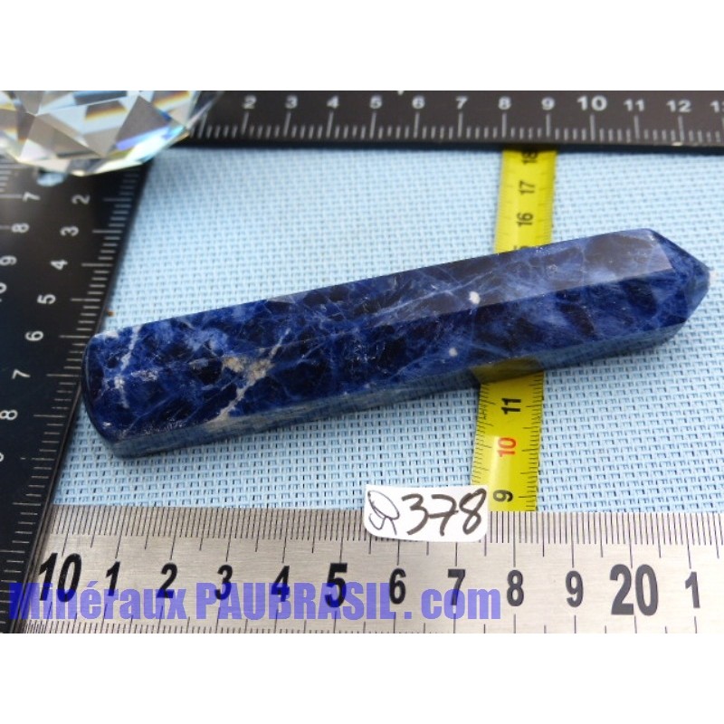 Pointe Bâton de Massage Sodalite - Ackmanite Q Extra 122mm 97g