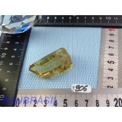 Pointe polie Citrine naturelle Q Extra Congo 31g