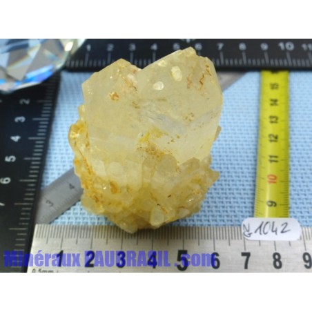 Quartz Ananas de Madagascar en Pointe Brute Q Extra 149g Rare