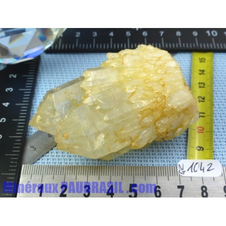 Quartz Ananas de Madagascar en Pointe Brute Q Extra 149g Rare