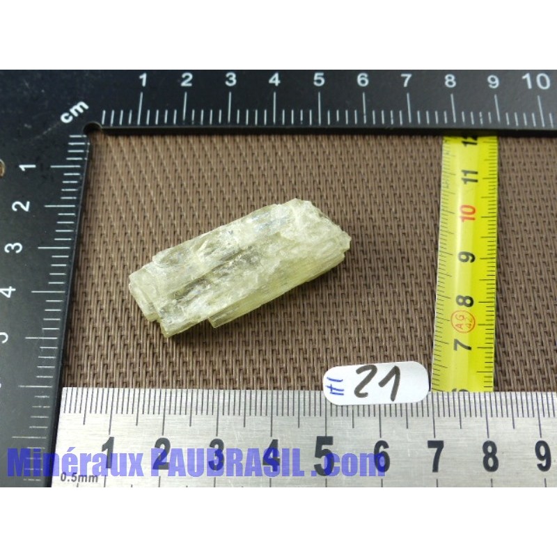 Hiddenite - Spodumène brut de 15gr50 qualité Extra