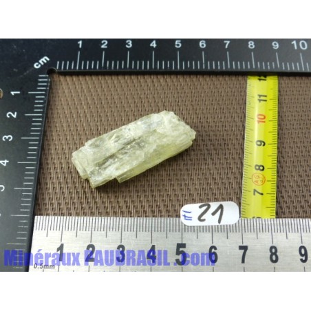 Hiddenite - Spodumène brut de 15gr50 qualité Extra