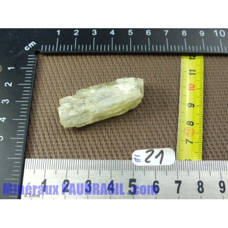 Hiddenite - Spodumène brut de 15gr50 qualité Extra