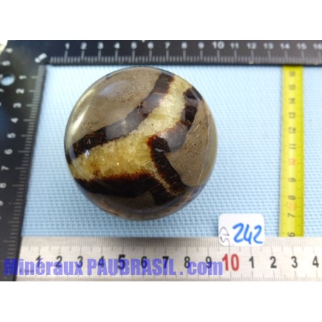Sphère en Septaria 416gr 66mm diamètre