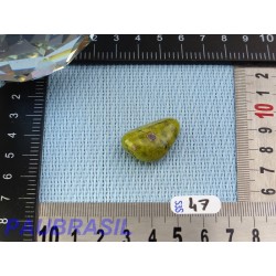 Stichtite serpentine en pierre roulée de 8g