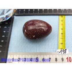 Oeuf en Porphyre Imperial 88gr 35mm diamètre 50mm long