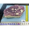 Fluorite Fluorine rose brute du Mexique Q Extra 587g