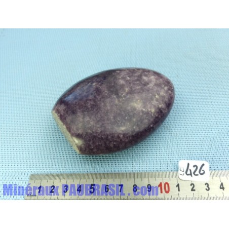 Lépidolite sous forme libre Q Extra 452gr 100mm haut