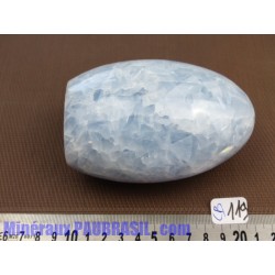 Calcite Bleue sous forme libre Q Extra 873gr 114mm haut