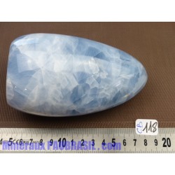 Calcite Bleue sous forme libre Q Extra 1177gr 135mm haut