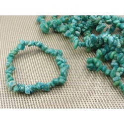 Bracelet baroque en Amazonite de Madagascar