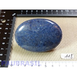 Dumortiérite bleue Mozambique savonnette polie Q Extra 119g