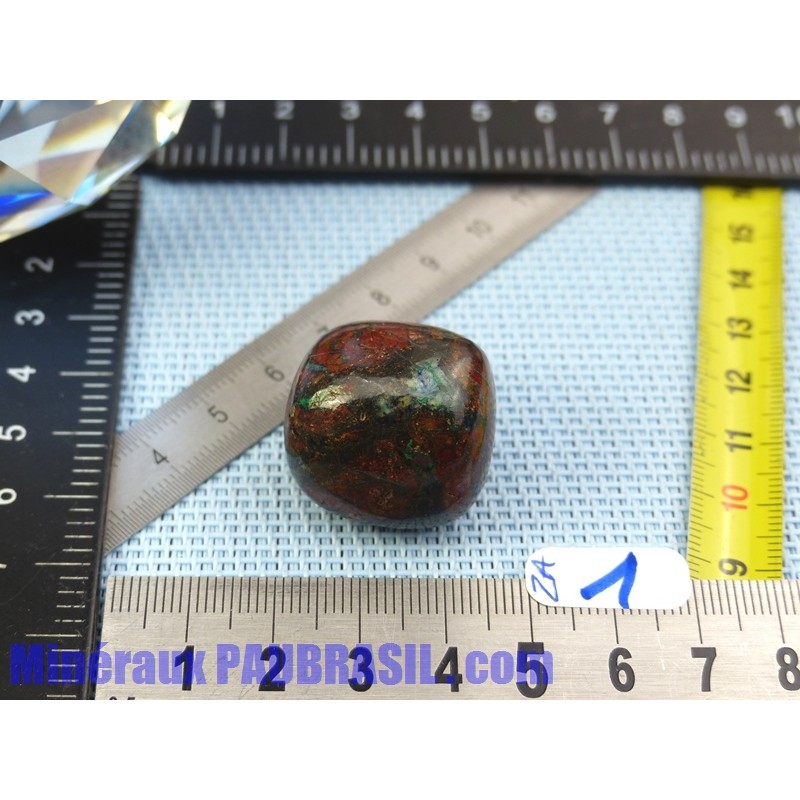 Zarinite en Pierre roulée Q Extra 23g Rare