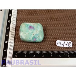 Rubis sur Fuchsite en pierre roulee 18gr