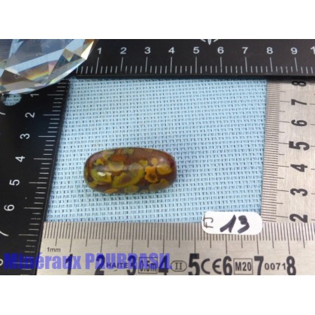 Fruit Jasper - Azubalite - Ajooba Jasper en Pierre Roulee Q Extra Extra 12gr50