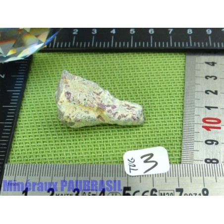 Tugtupite pierre brute 16gr RARE