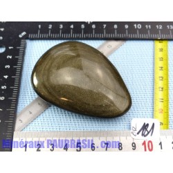 Obsidienne à reflets or Q Extra savonnette polie 149g