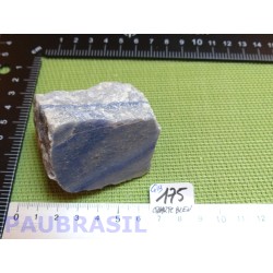 Quartz Bleu - Aventurine Bleue en Pierre brute une face polie 169g