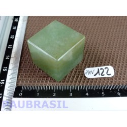 Cube poli en Aventurine Verte 38gr 25mm