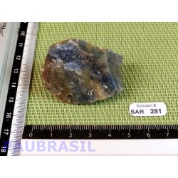 Corindon bleu - Saphir en pierre brute de 65gr