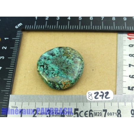 Chrysocolle en pierre plate 21g Q extra