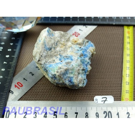 Linarite Espagne en pierre brute 214g rare