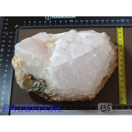 Manganocalcite brute Q Extra 1611g du Pérou