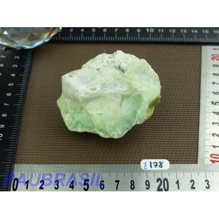 Chrysoprase brute du Brésil 243g