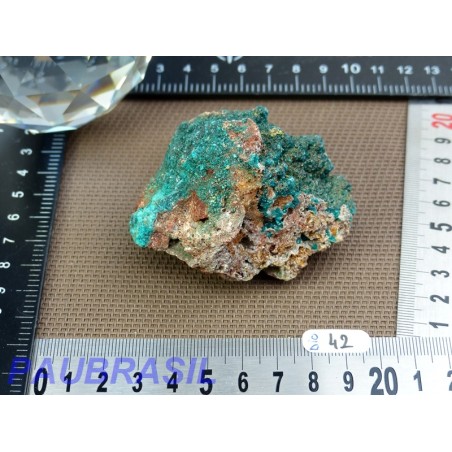 Dioptase en pierre brute Congo 182g Q Extra