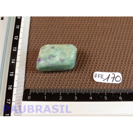 Rubis sur Fuchsite en pierre roulee 15gr