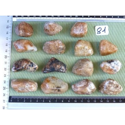 Cassitérite sur quartz Pierre Roulée à l unité de 22 à 25 gr | Minéraux Paubrasil