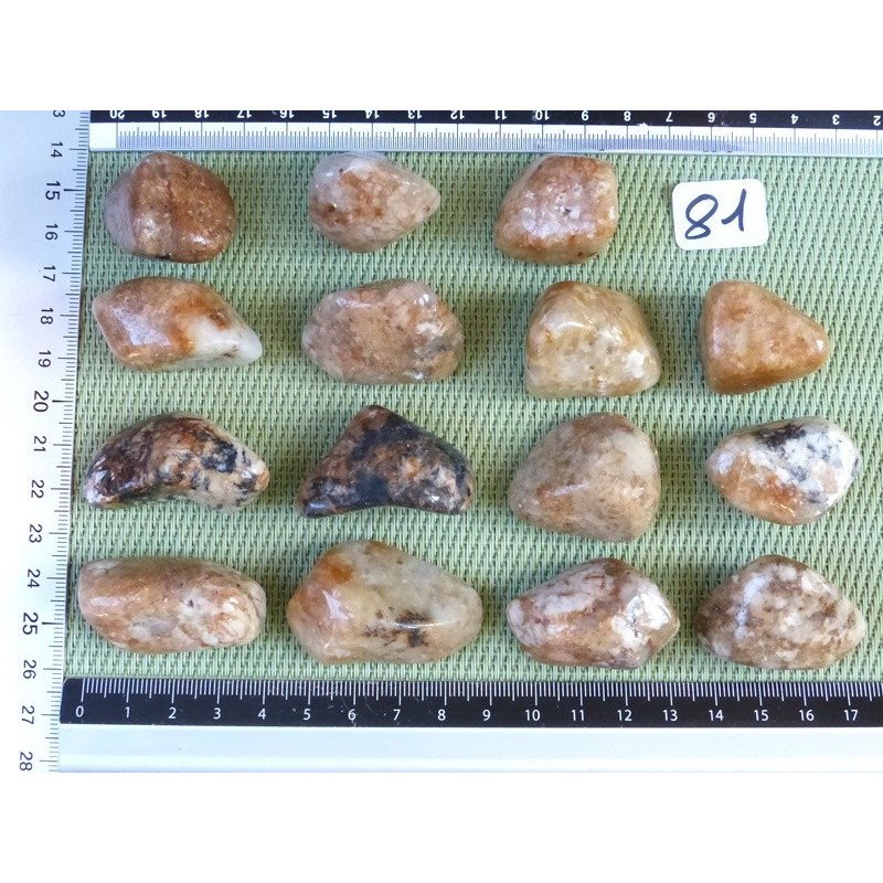 Cassitérite sur quartz Pierre Roulée à l unité de 22 à 25 gr | Minéraux Paubrasil