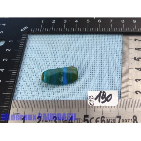 Opale Bleue des Andes Q Extra Extra en pierre roulée 4g