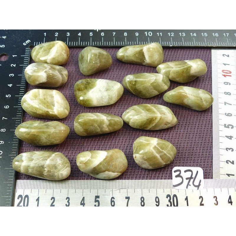 Prasiolite Q Extra Pierre Roulée à l unité de 16 à 20 gr | Minéraux Paubrasil
