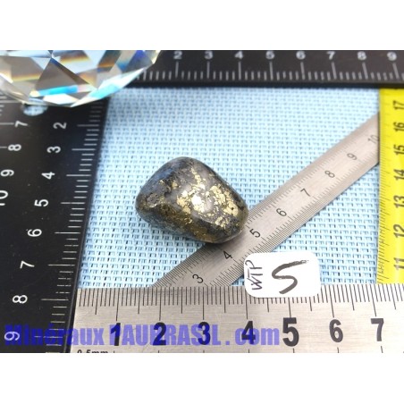 Wagnerite Triplite Pyrite en pierre semi roulée 19gr